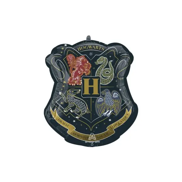 Ballon en aluminium - Blason de Poudlard - 68 x 63 cm - Harry Potter™