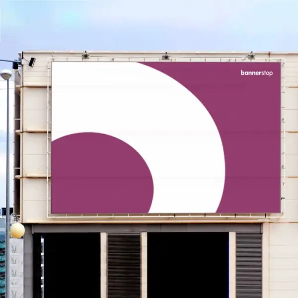 Banderole publicitaire extérieure