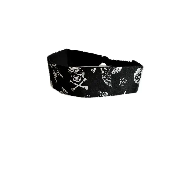 Bandeau cheveux femme têtes de mort
