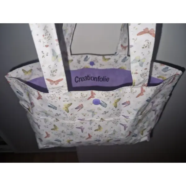 Petit sac "petites papillons printaniers"