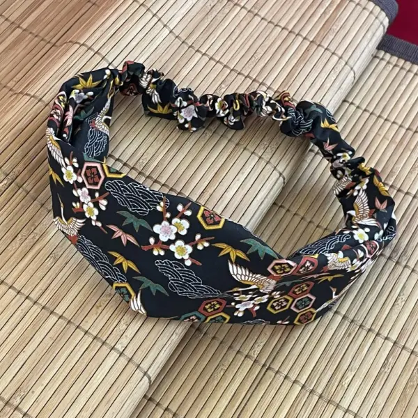 Bandeau pour cheveux héron japonais