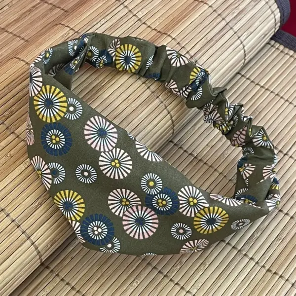 Bandeau pour cheveux soleil levant