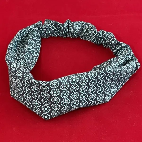 Bandeau pour cheveux fleurs stylisées