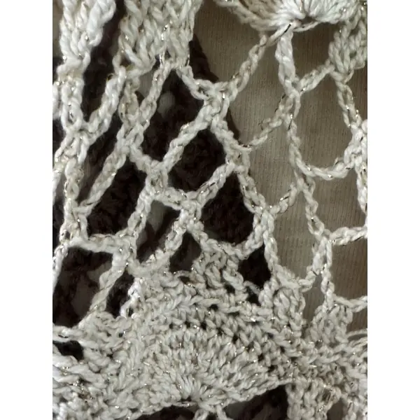 ** tour de cou/ écharpe bohème chic ** crochet