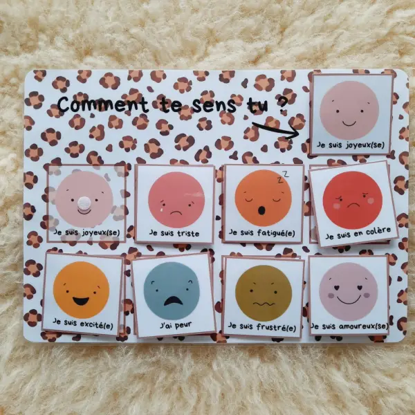 Comment te sens-tu ? expression des émotions chez l’enfant