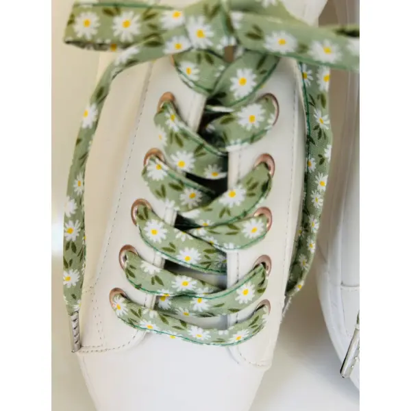 Lacets fleuri