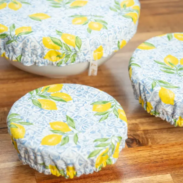 Charlotte couvre-plat en coton ou enduit citronnade