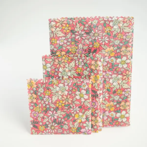 Bee wrap velita - emballage alimentaire - lot de 3