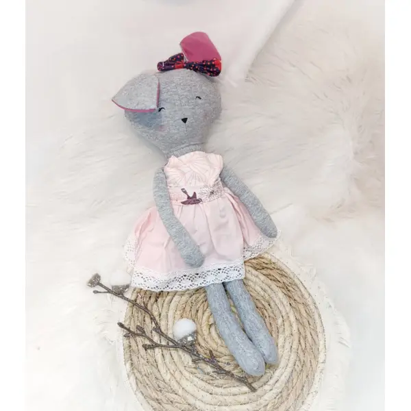 Poupée renée en tissu/ poupée de chiffon