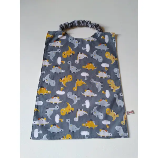 Bavoir serviette maternelle dinausores