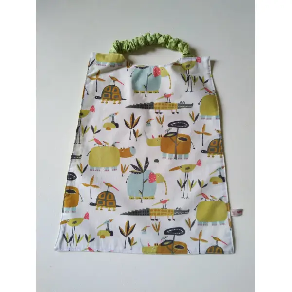 Bavoir serviette maternelle animaux