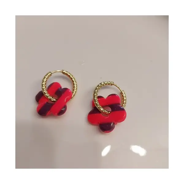 Boucle d'oreille interchangeable