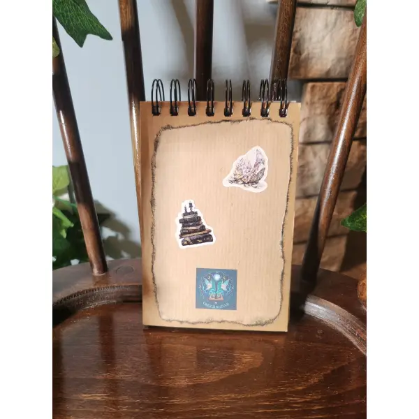 Bloc note grimoire sorcière