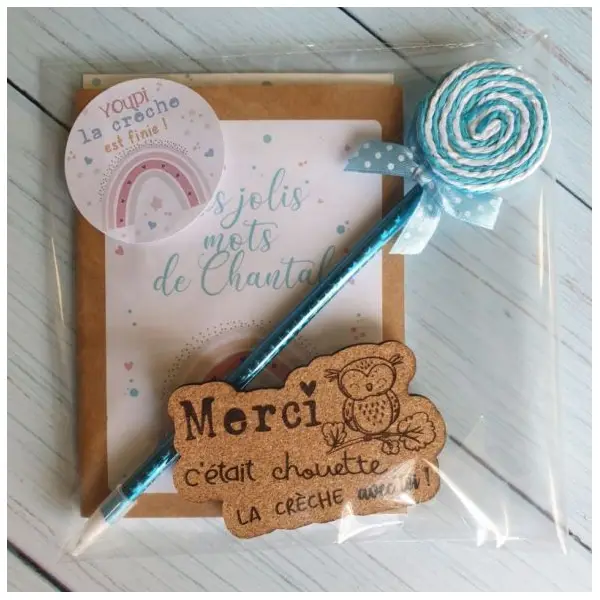 Pochette Youpi la crèche est finie !