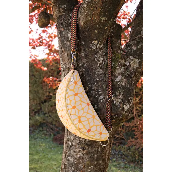Sac banane fleuri