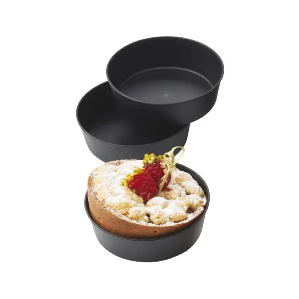 Exoglass 12 tourtières unies 10 cm