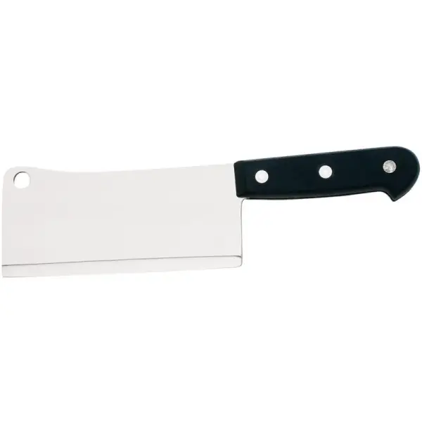 couperet de cuisine inox 16 cm