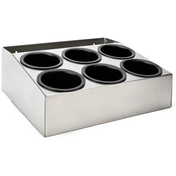 Matfer roll box inox 6 bols 38x36 cm