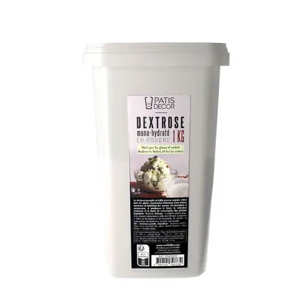 Dextrose mono-hydraté en poudre 1 kg