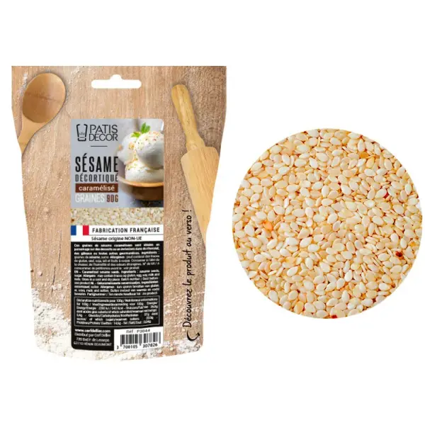 Graines de sésame caramélisées 90 g
