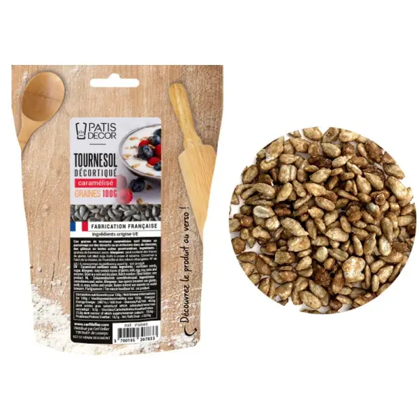 Graines de tournesol caramélisées 90 g