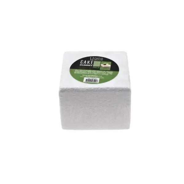 Cake dummy carré à bords ronds - Hauteur 7 cm