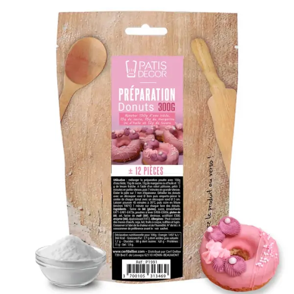 Préparation pour donuts