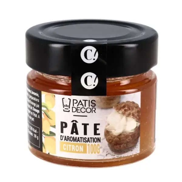 Pâte d'aromatisation au citron - 100g