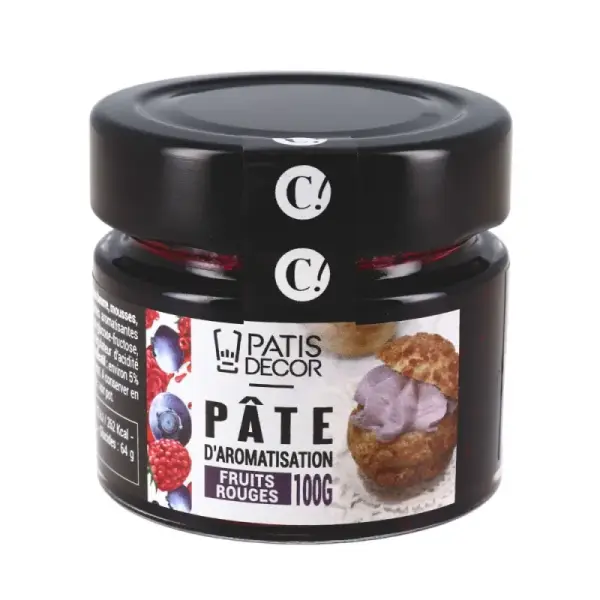 Pâte d’aromatisation aux fruits rouges - 100g