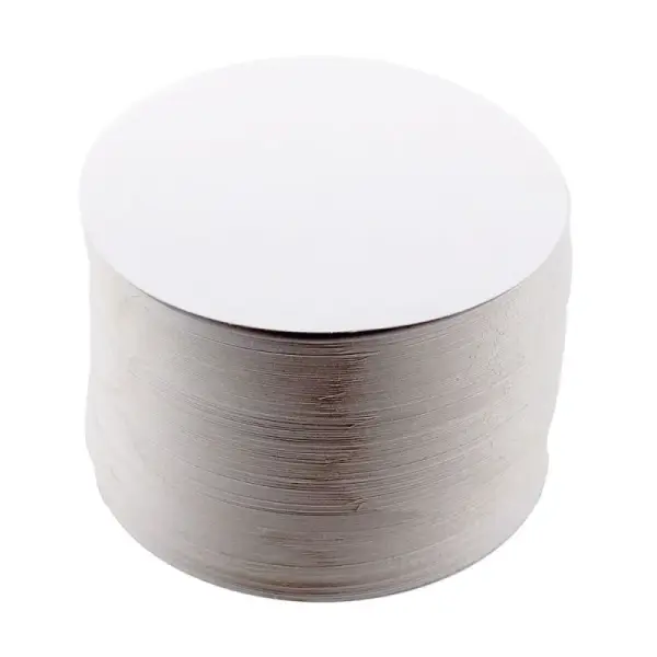 Ronds carton blancs / noirs Ø 18 cm x 100