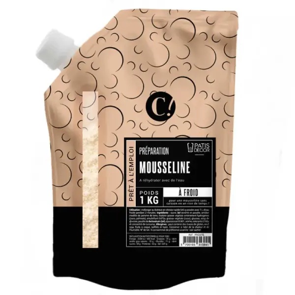 Préparation mousseline à froid 1 kg