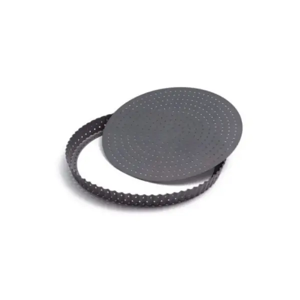 Moule à tarte cannelé perforé fond amovible Ø 30 cm