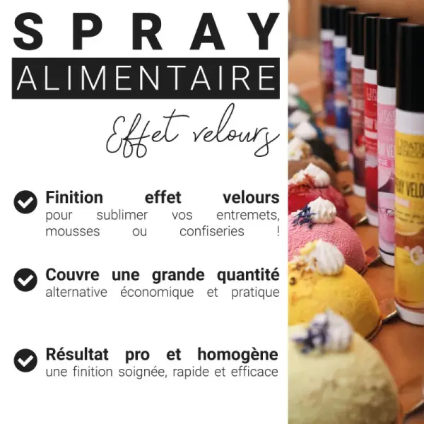 Spray velours bleu 100mL
