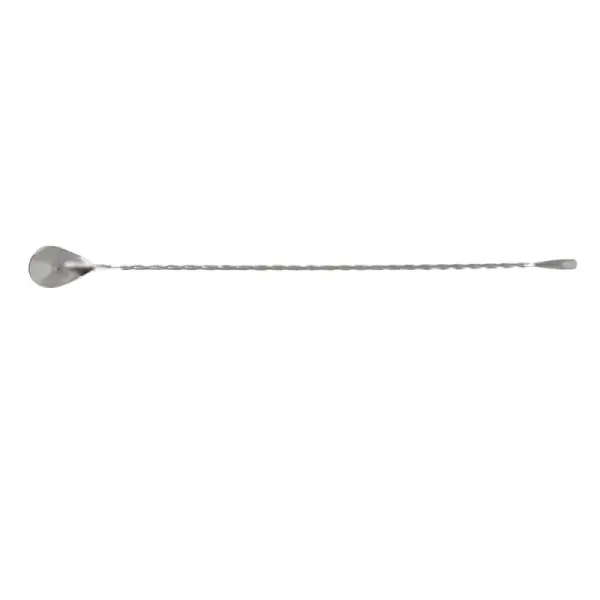Cuillère à cocktail en acier inoxydable