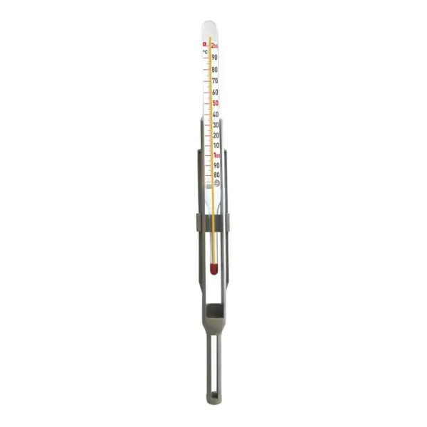Matfer thermomètre de confiserie et friture de 80 à 200 °C gaine polyamide