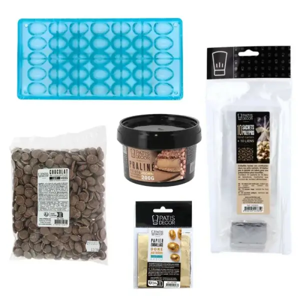 Kit gourmand petits œufs praliné