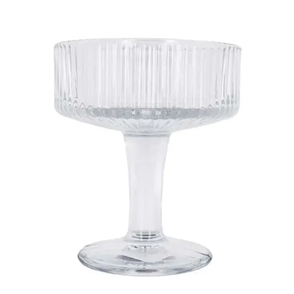 Coupe à dessert en verre borosilicate