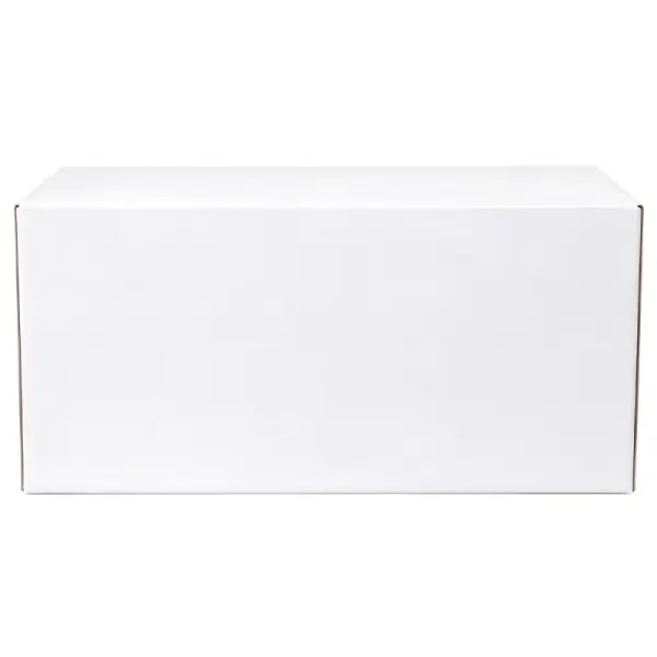 Boîtes à bûche blanches - Hauteur 10,5 cm