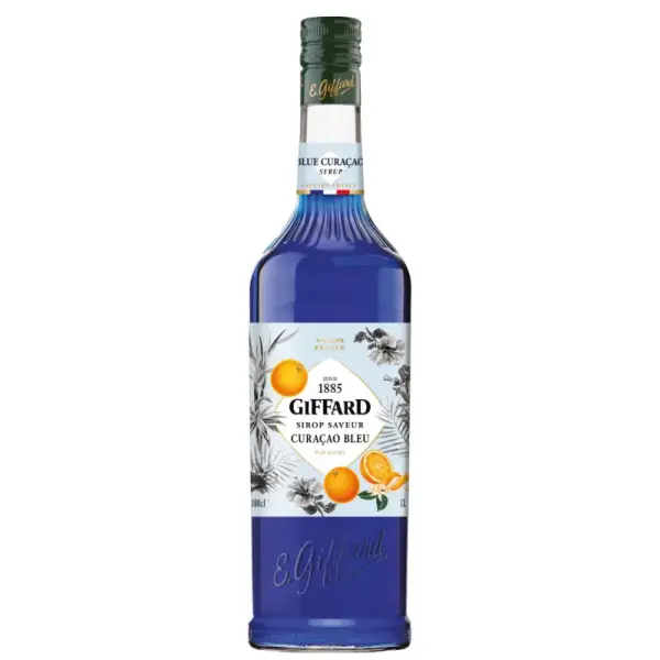 Sirop saveur Curaçao Bleu - 1L