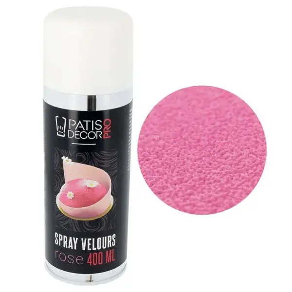 Spray velours rose à base de beurre de cacao 400mL - DDM 12/26