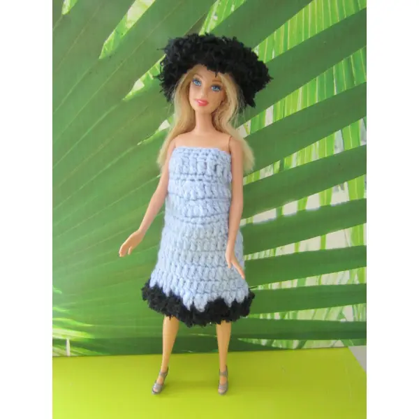 Ensemble mélie au crochet pour poupée barbie