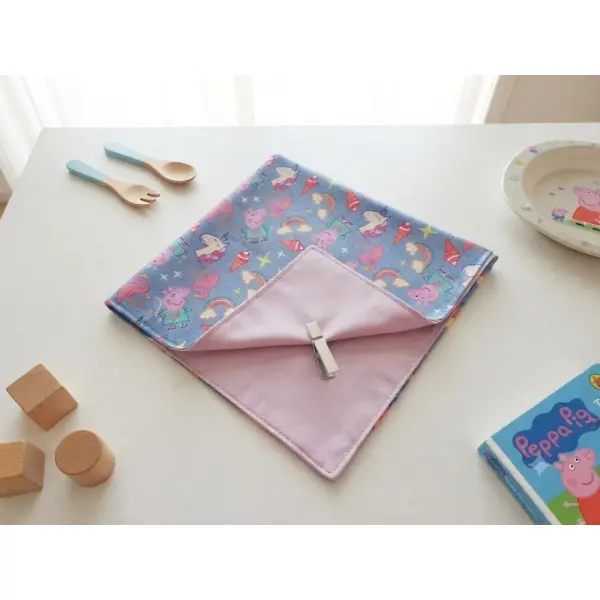 Serviette de table pour enfants peppa pig