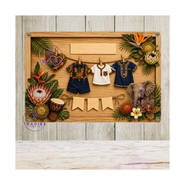 Tableau mural - sublimation - impression infusible ink - plaque aluminium - naissance bébé - souvenir - garçon - effet 3d