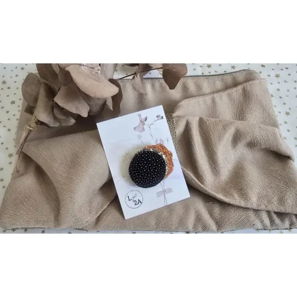 Broche éclipse partielle