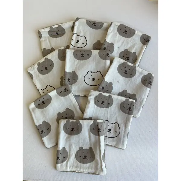 Lingettes bébé lavable