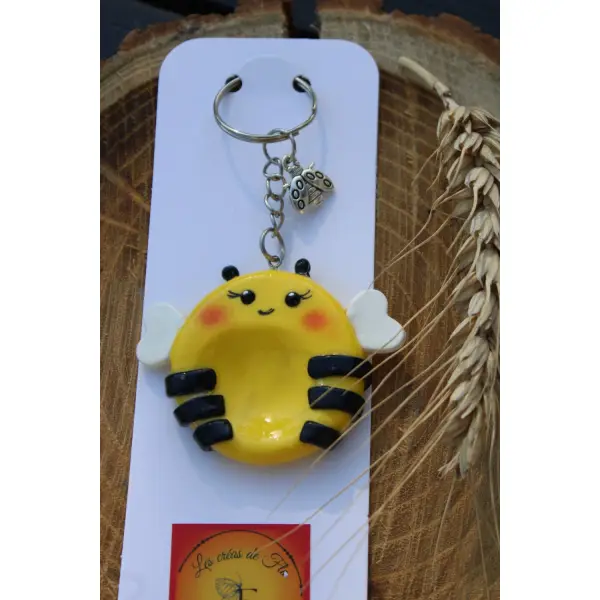 Worry stone porte clés