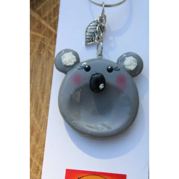 Worry stone porte clés